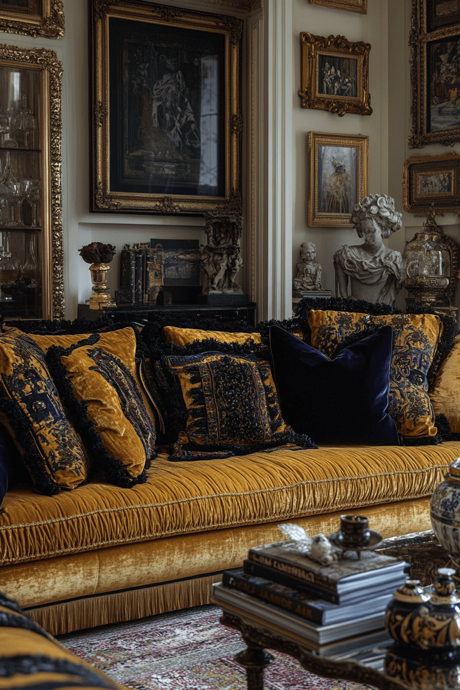 vintage maximalist decor