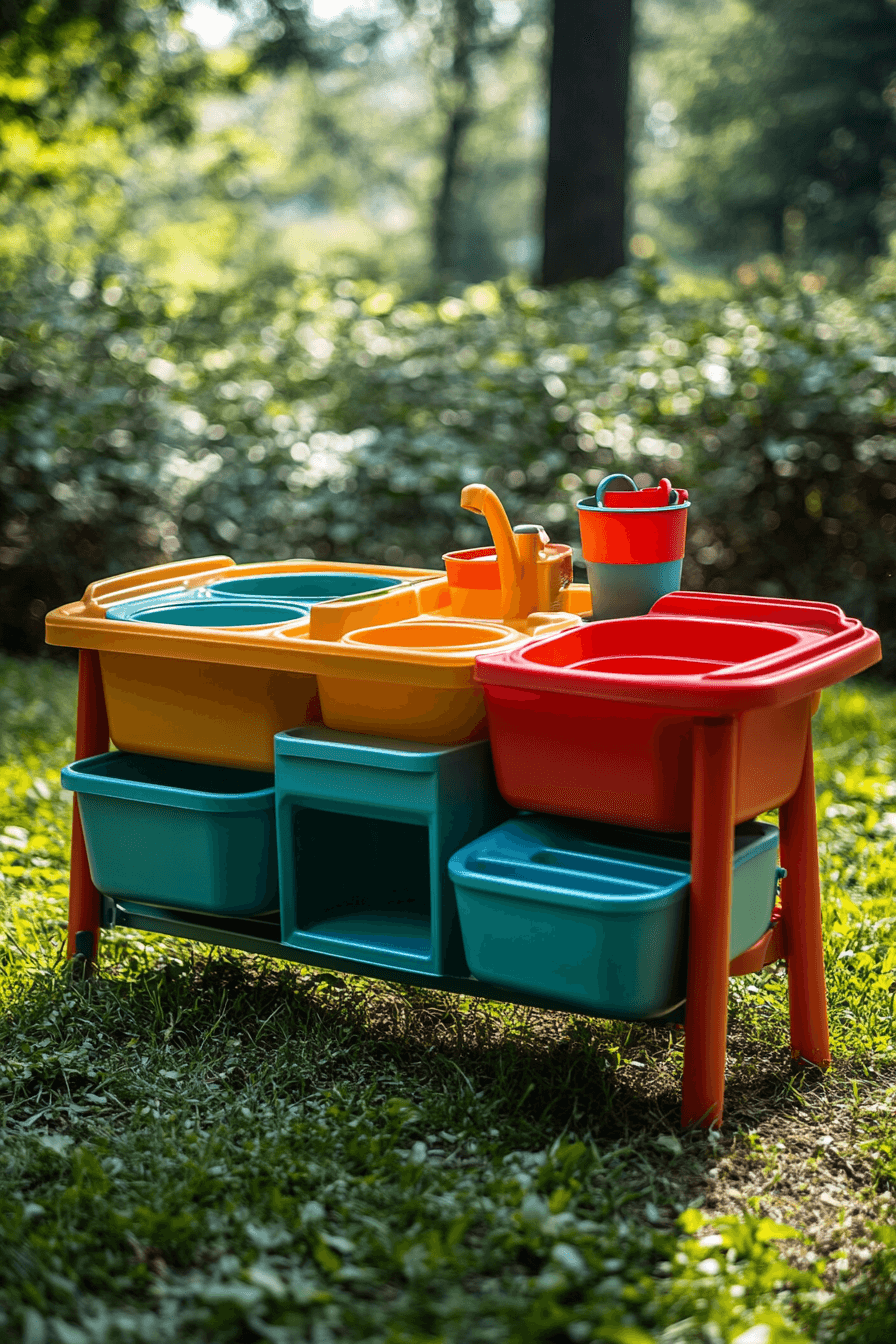29 Mud Kitchen Ideas For Bright Joyful Backyard Fun mud kitchen ideas