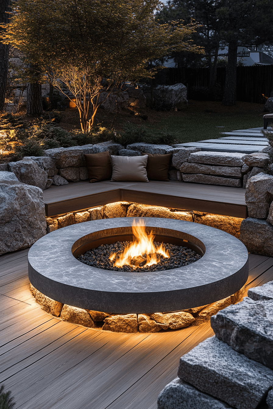 29 Outside Firepit Ideas For A Fun Inviting Hangout Space outside firepit ideas
