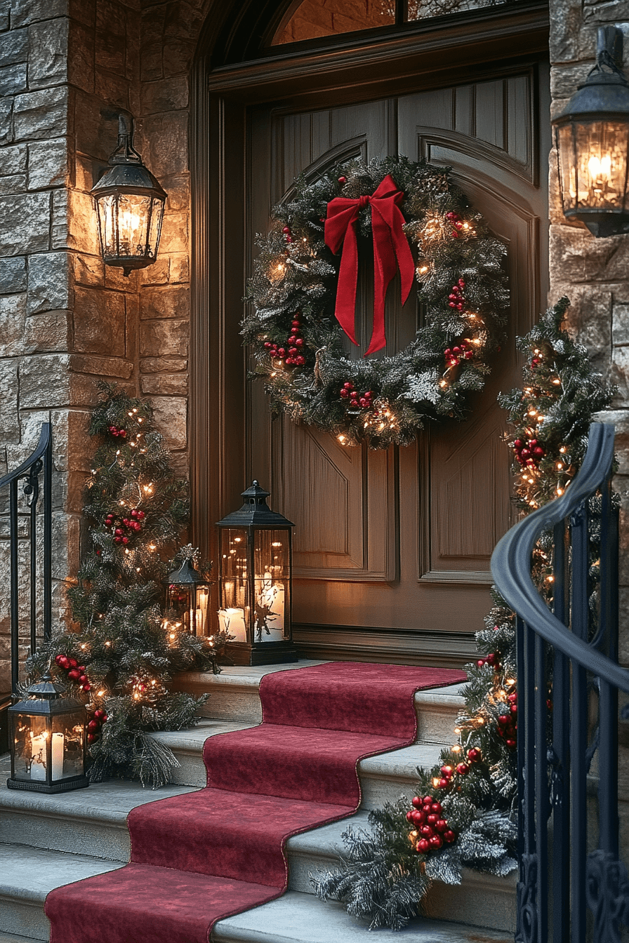29 Christmas Porch Decor Ideas That Spark Happy Seasonal Spirit christmas porch decor