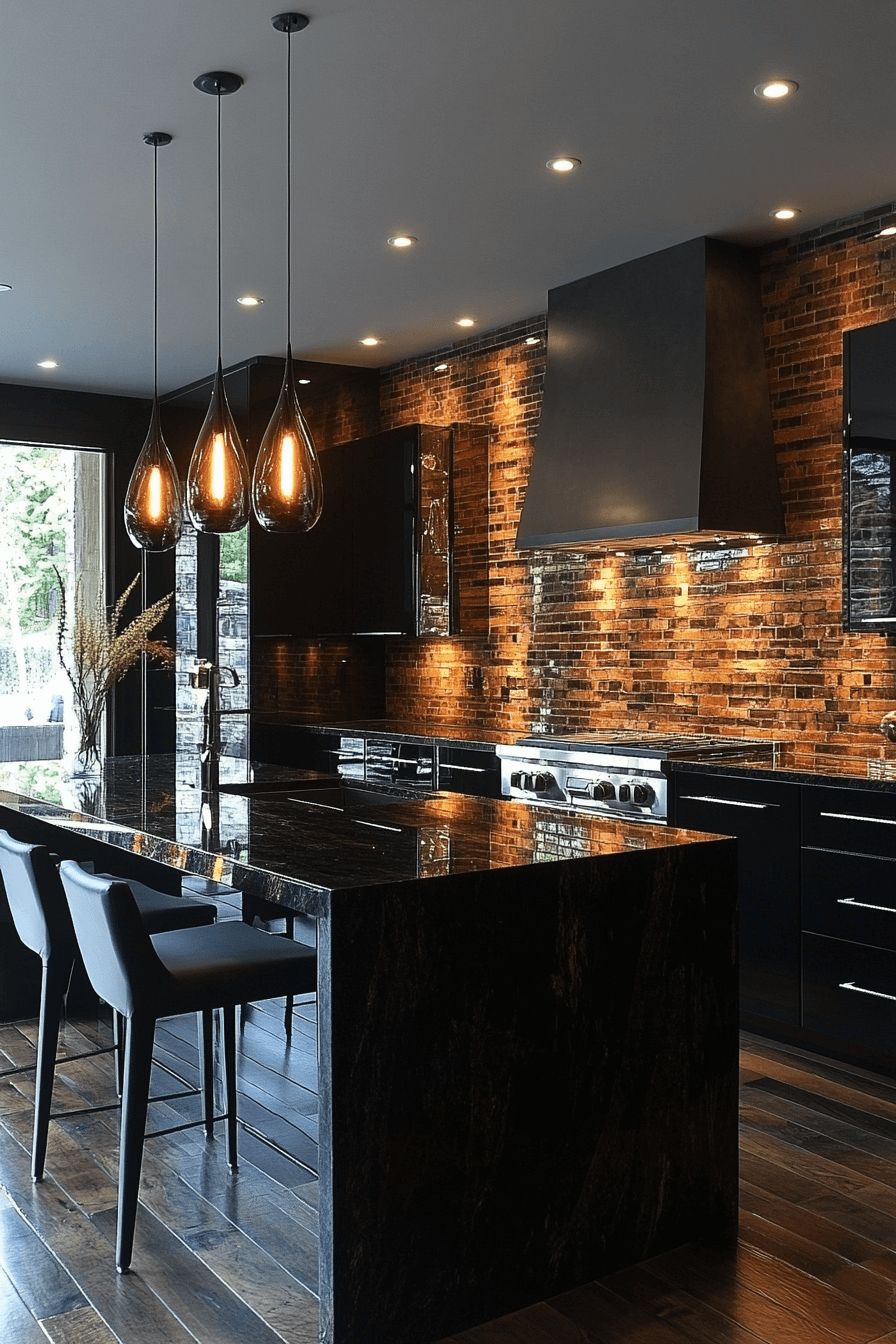 29 Brick Backsplash Kitchen Ideas That Make Every Meal Feel Homey brick backsplash kitchen