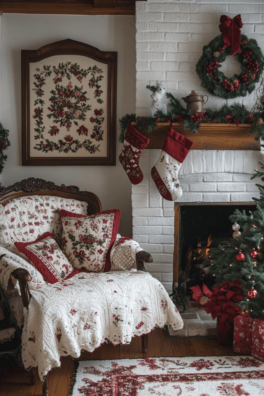 vintage christmas decor ideas