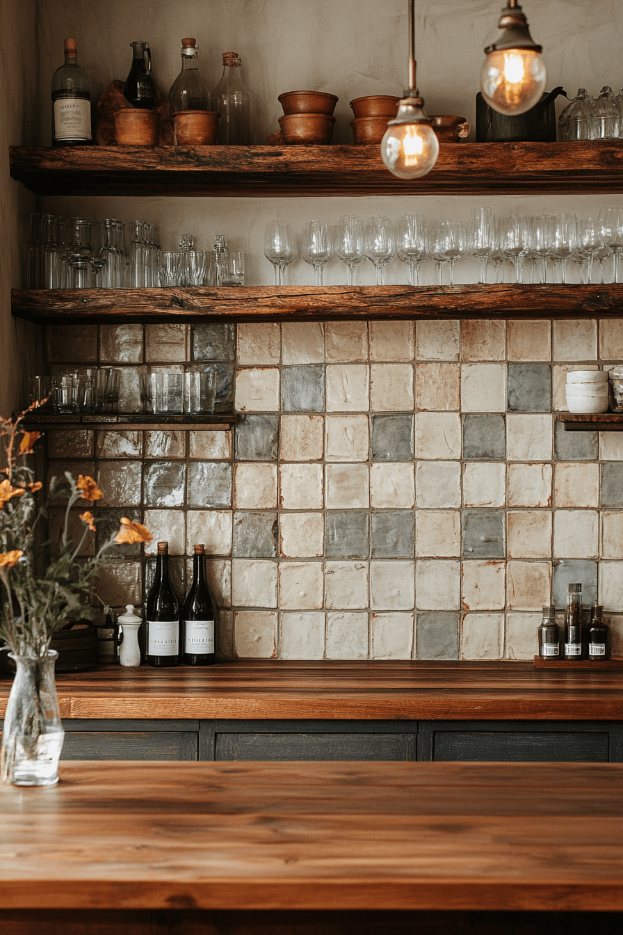 29 Rustic Kitchen Backsplash Ideas For A Fresh Heartwarming Transformation rustic kitchen backsplash