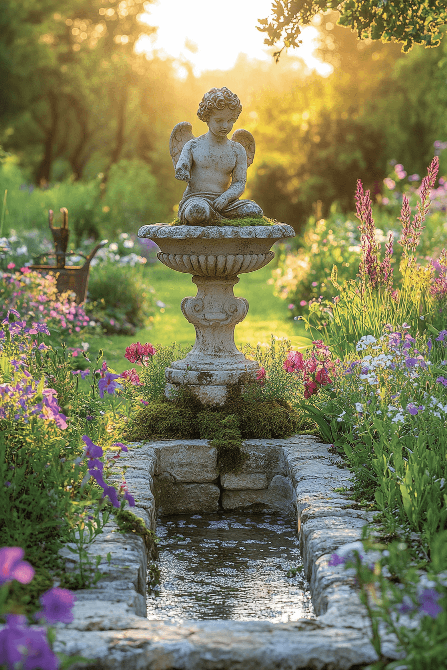 29 Vintage Garden Décor Designs to Bring Whimsical Beauty Outdoors vintage garden decor