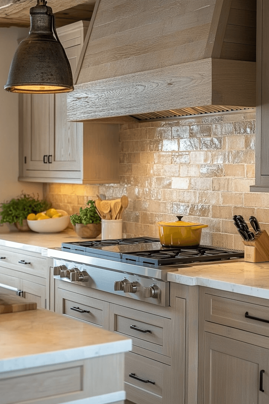 farmhouse backsplash