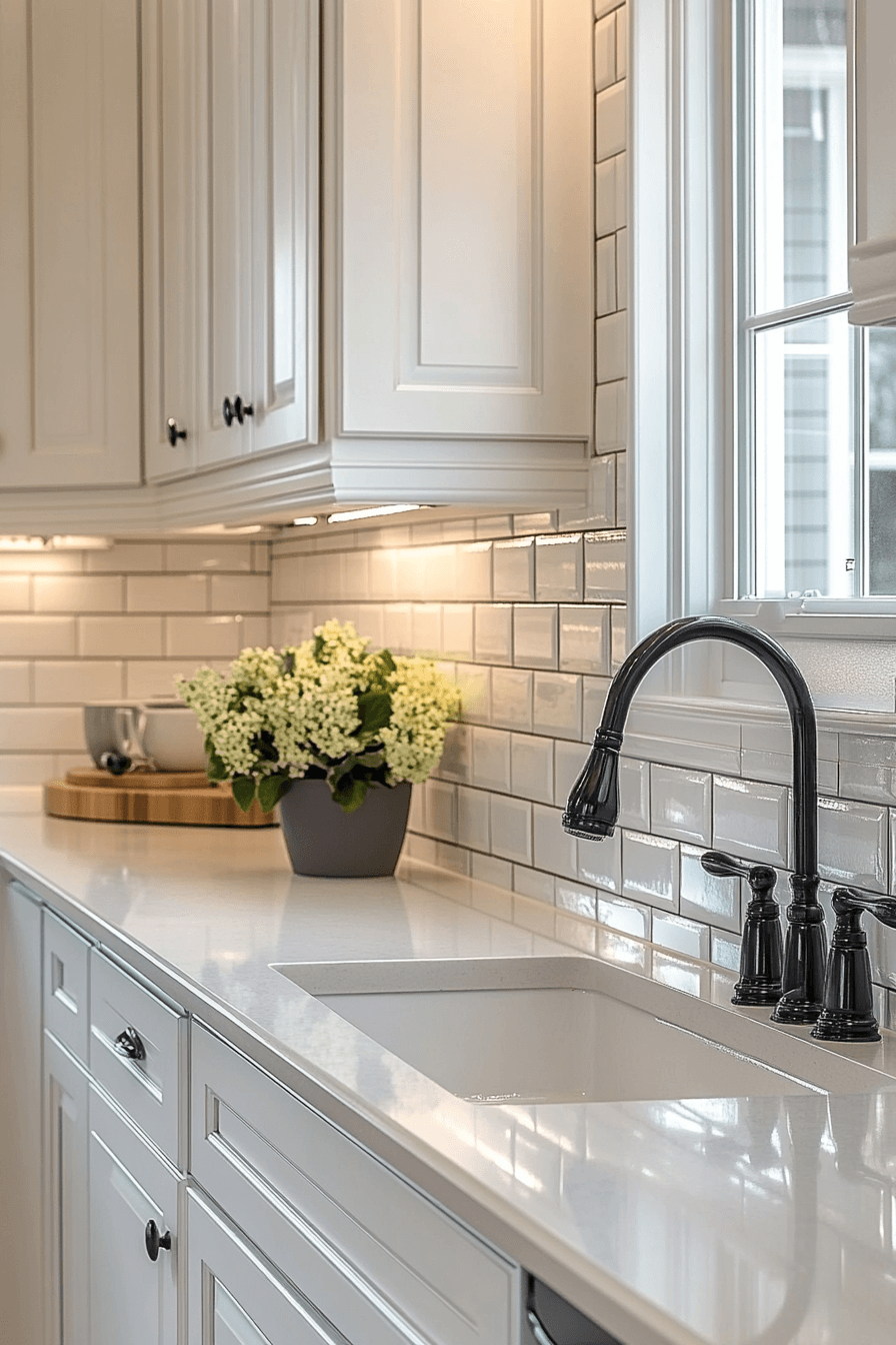 farmhouse backsplash
