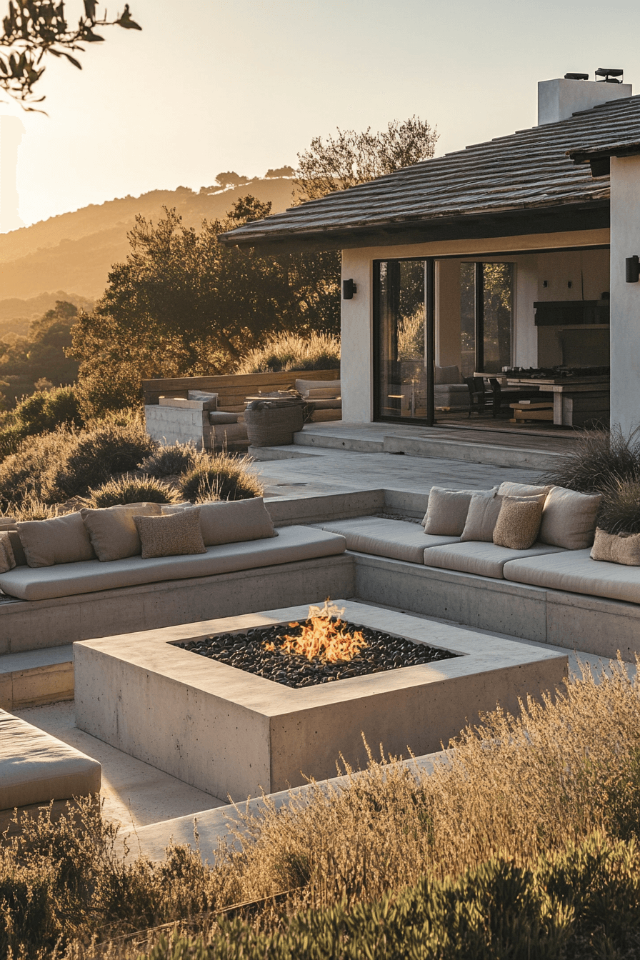 29 Outside Firepit Ideas For A Fun Inviting Hangout Space outside firepit ideas