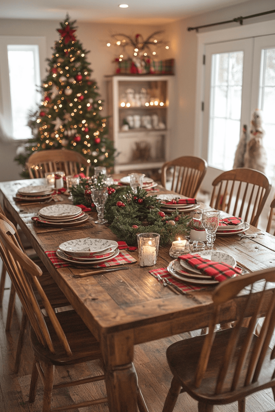 neutral christmas tree