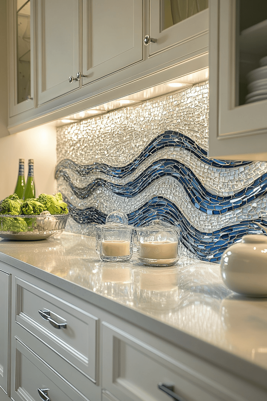 mosaic backsplash kitchen