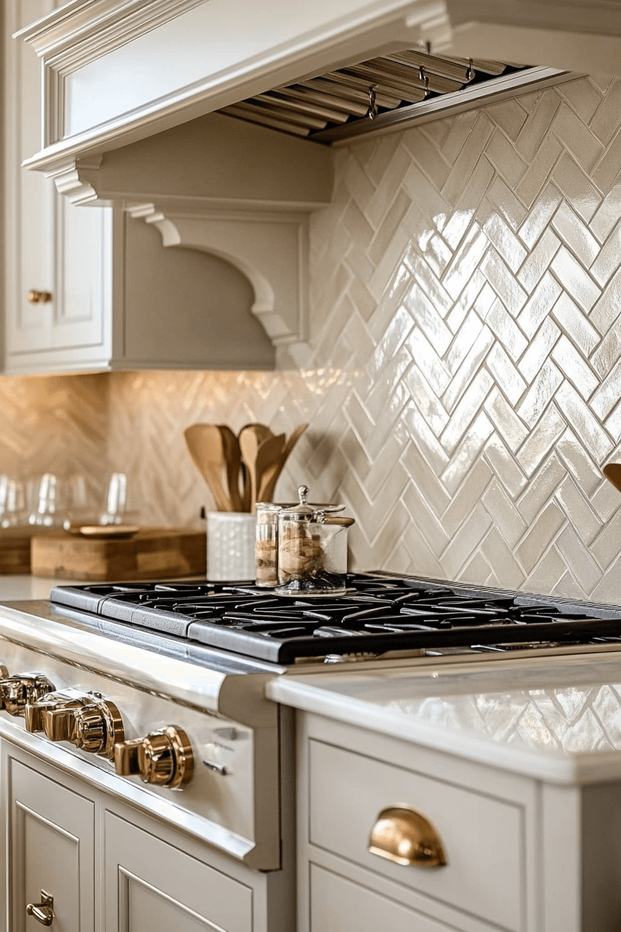 29 Herringbone Backsplash Ideas That Bring Clean Stylish Energy herringbone backsplash