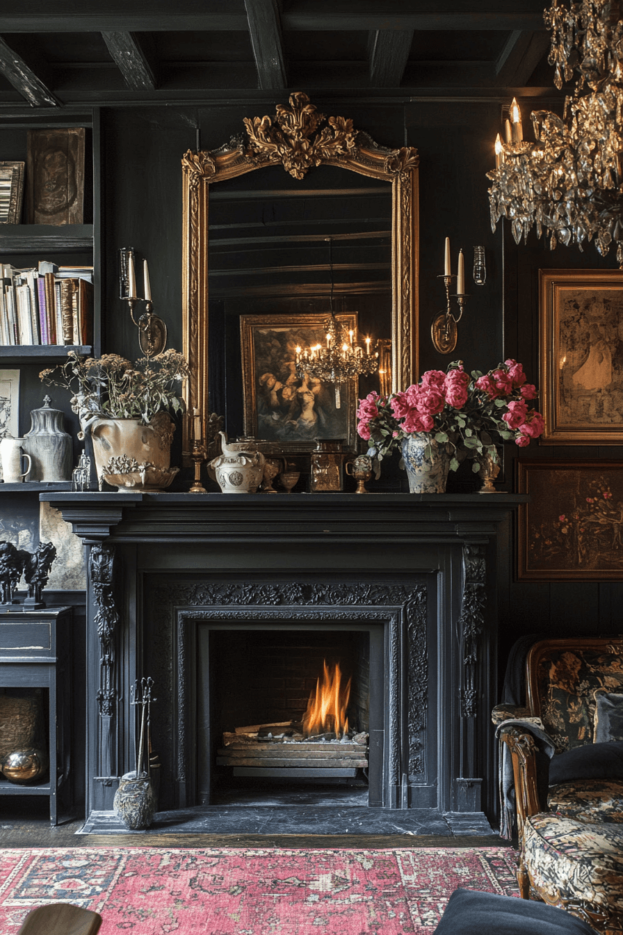 vintage maximalist decor