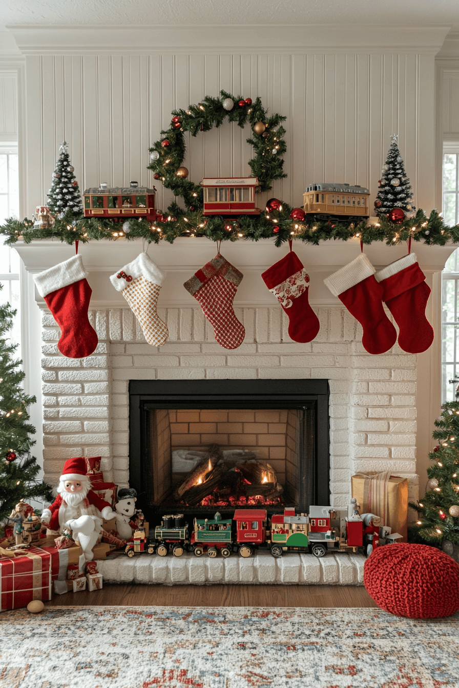 29 Christmas Mantel Decor Ideas For A Cozy Inviting Holiday Atmosphere christmas mantel decor