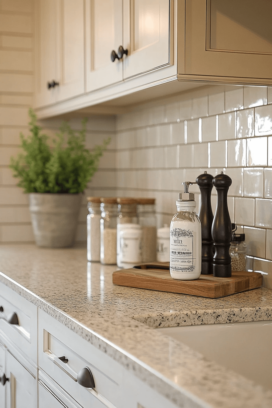 farmhouse backsplash