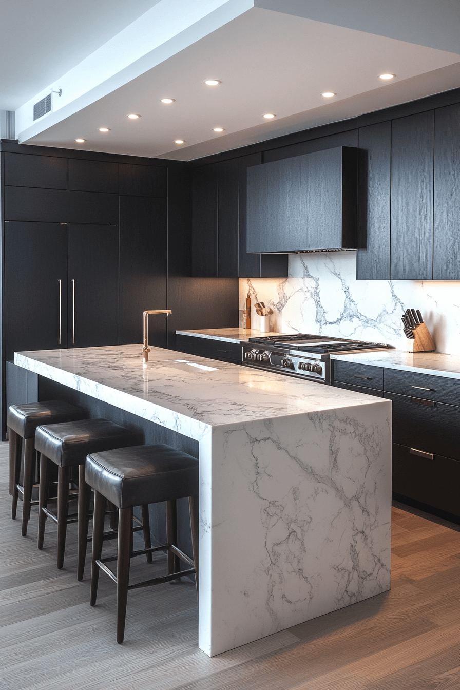 29 White Marble Countertops to Create a Bright and Breezy Space white marble countertops