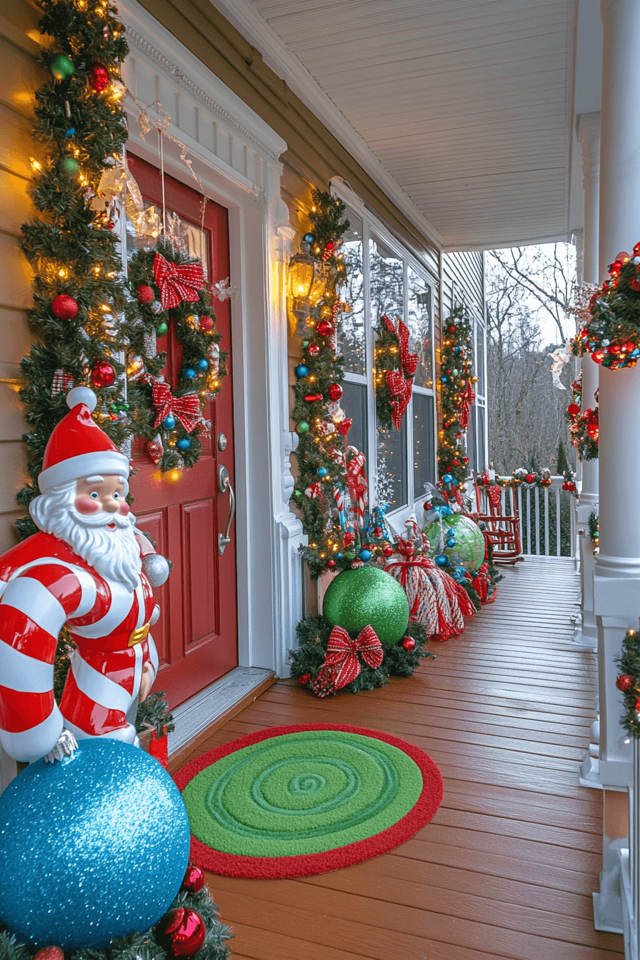 29 Christmas Porch Decor Ideas That Spark Happy Seasonal Spirit christmas porch decor