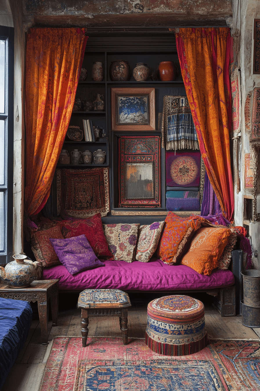 vintage maximalist decor
