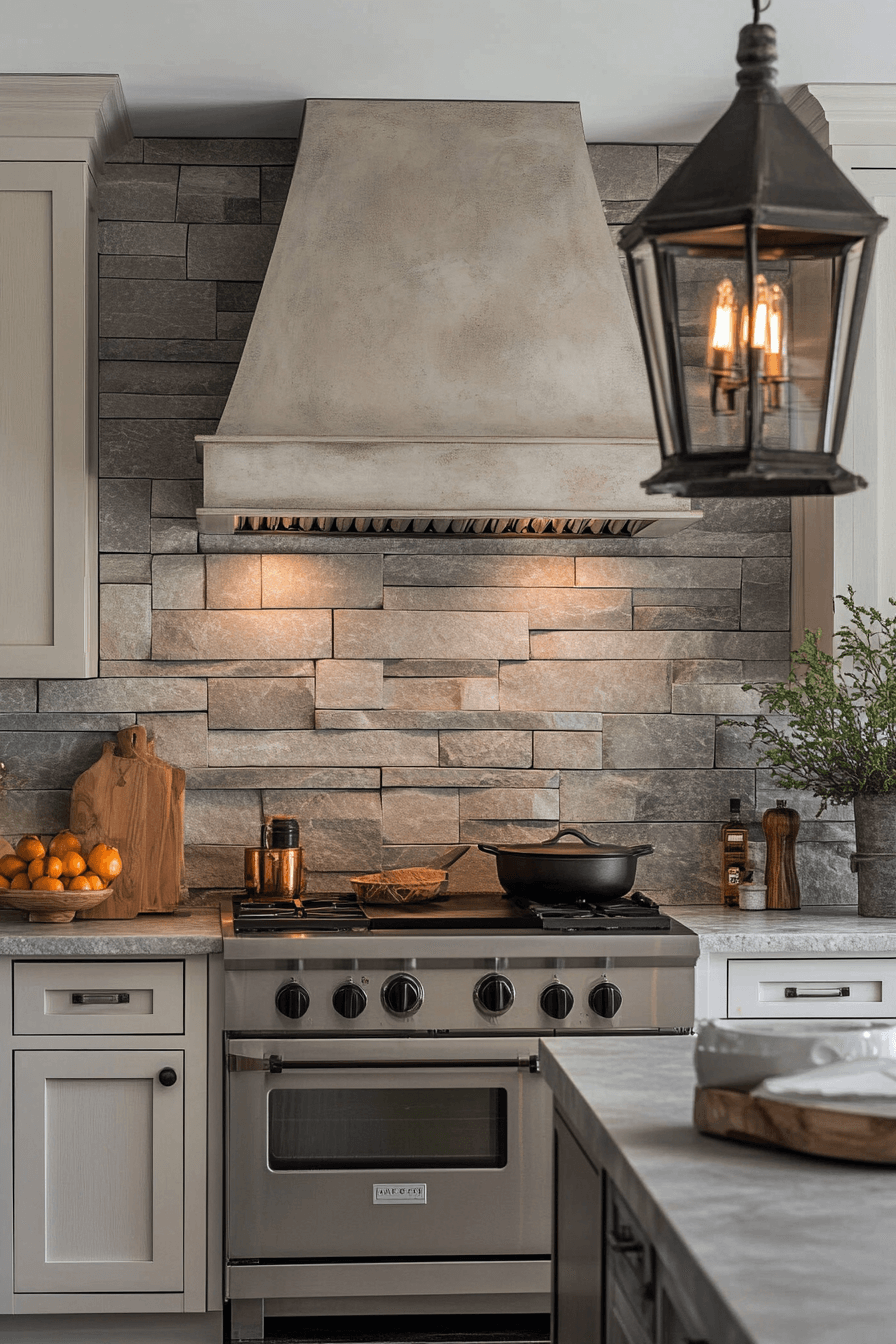 29 Rustic Kitchen Backsplash Ideas For A Fresh Heartwarming Transformation rustic kitchen backsplash