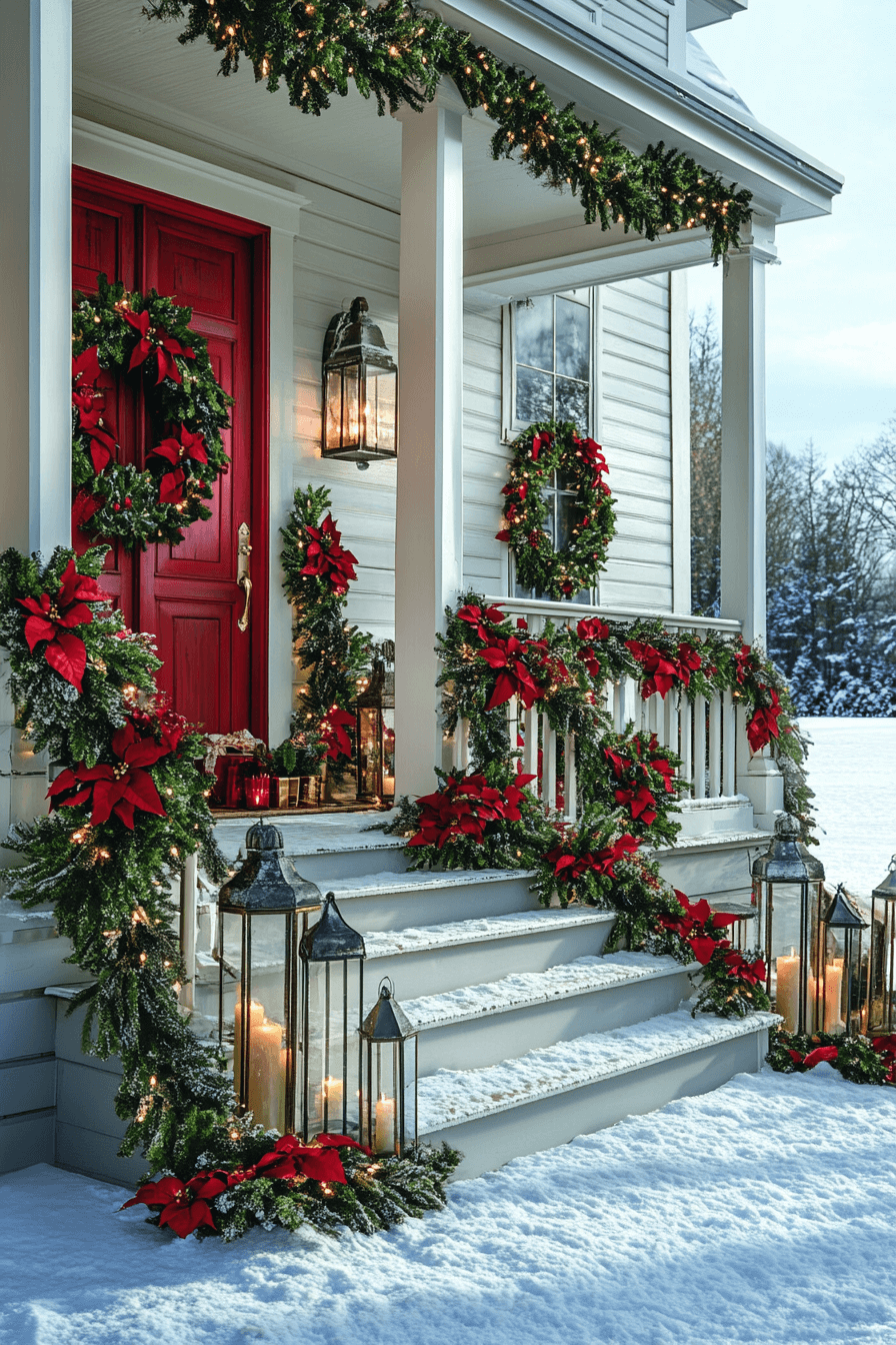 29 Christmas Porch Decor Ideas That Spark Happy Seasonal Spirit christmas porch decor