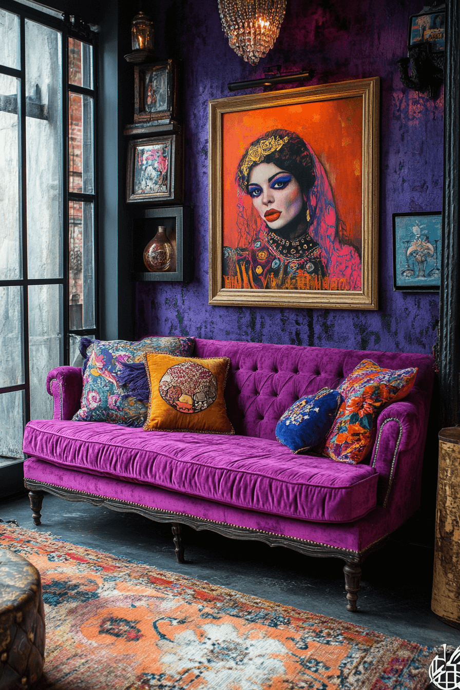 vintage maximalist decor