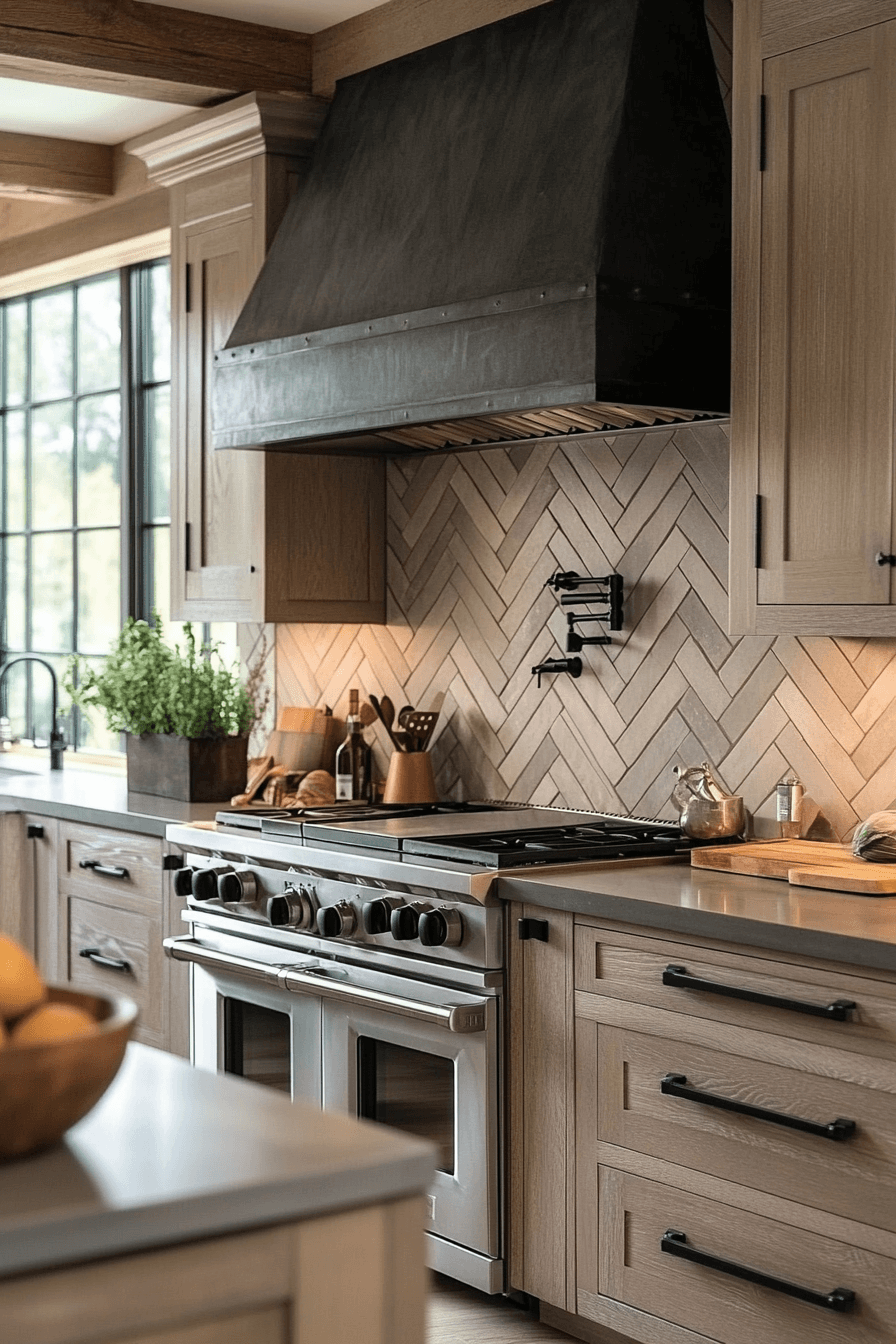 29 Herringbone Backsplash Ideas That Bring Clean Stylish Energy herringbone backsplash
