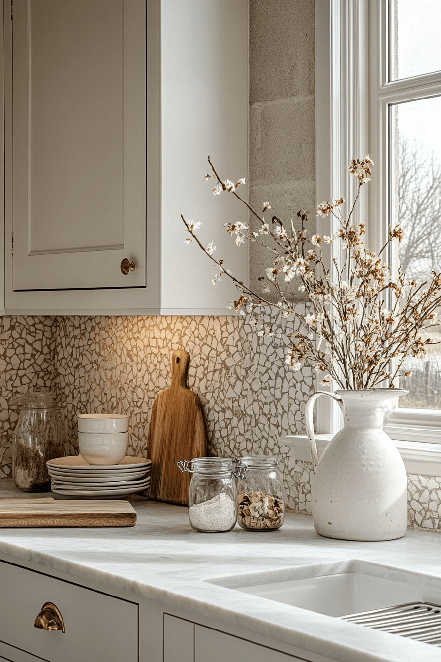 mosaic backsplash kitchen