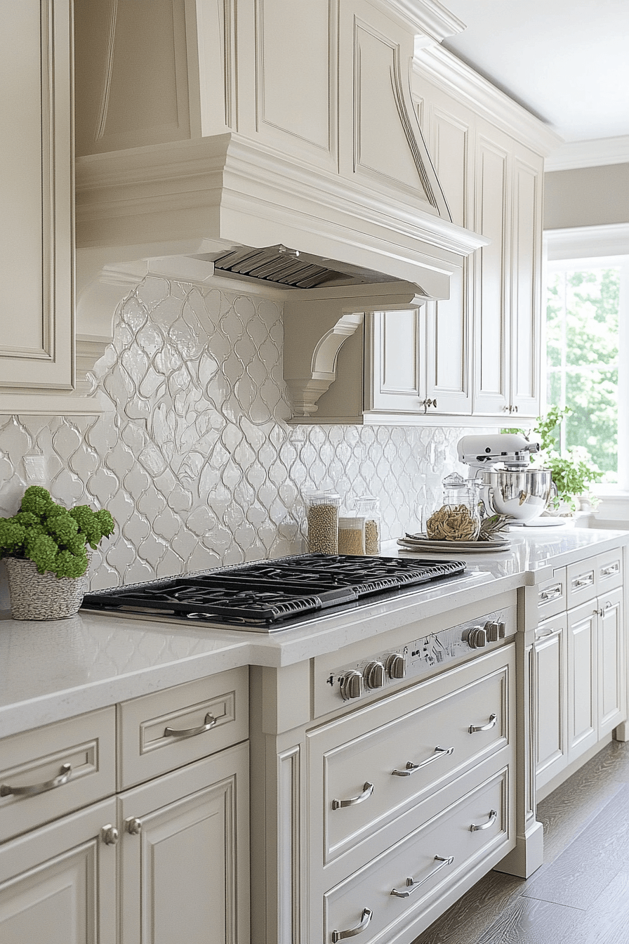 29 White Backsplash Kitchen Ideas That Spark Happy Modern Energy white backsplash kitchen