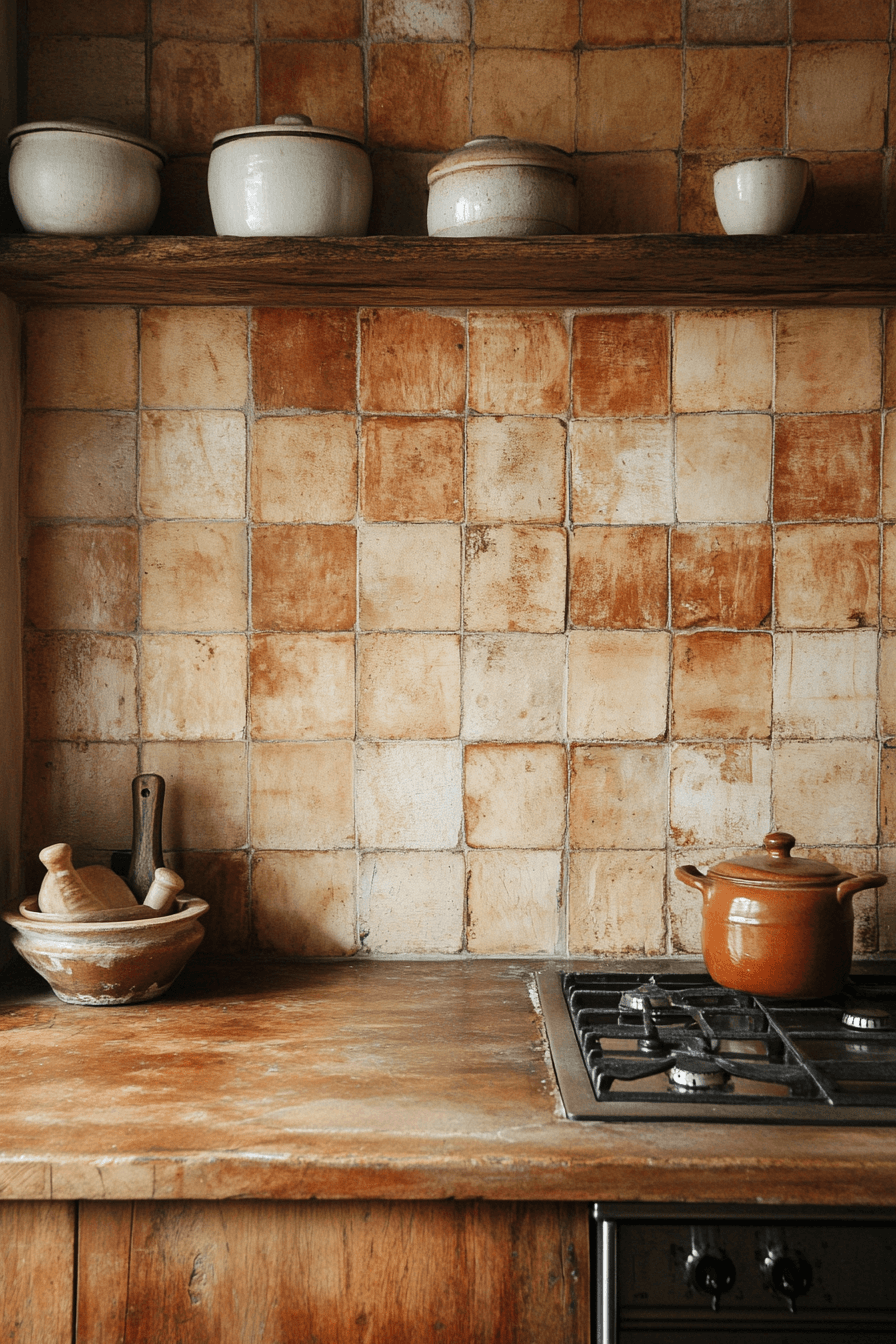 29 Rustic Kitchen Backsplash Ideas For A Fresh Heartwarming Transformation rustic kitchen backsplash