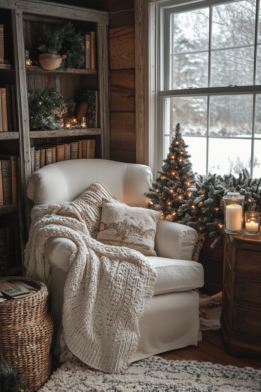 neutral christmas tree