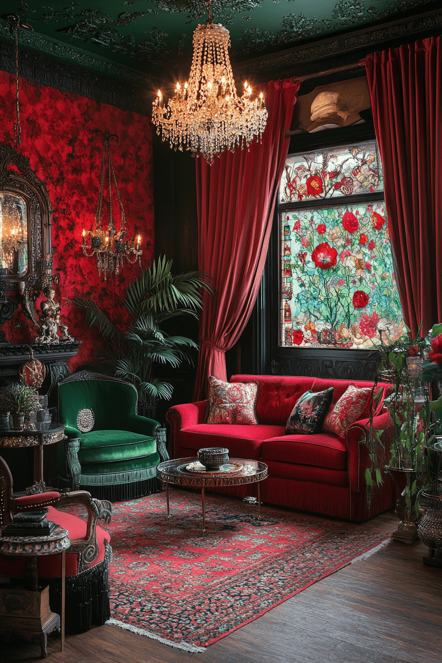 vintage maximalist decor