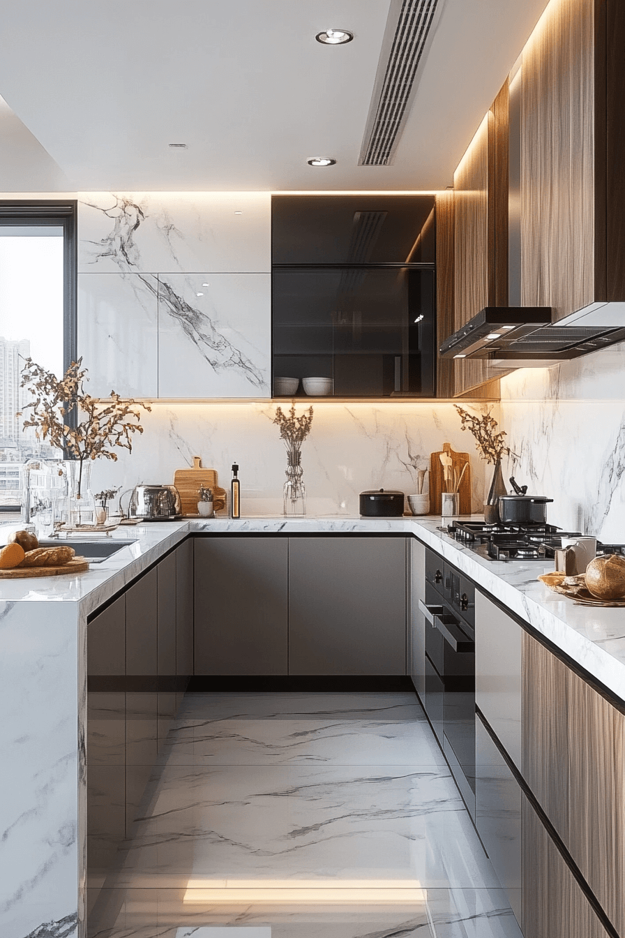29 White Marble Countertops to Create a Bright and Breezy Space white marble countertops