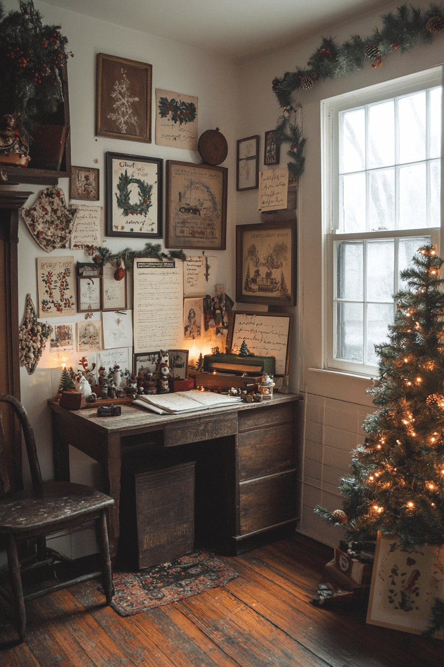 vintage christmas decor ideas
