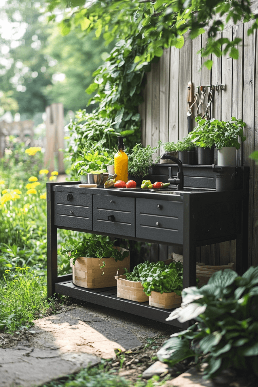 29 Mud Kitchen Ideas For Bright Joyful Backyard Fun mud kitchen ideas