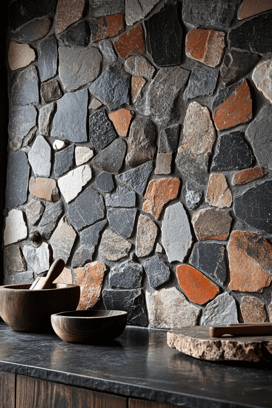 29 Rustic Kitchen Backsplash Ideas For A Fresh Heartwarming Transformation rustic kitchen backsplash