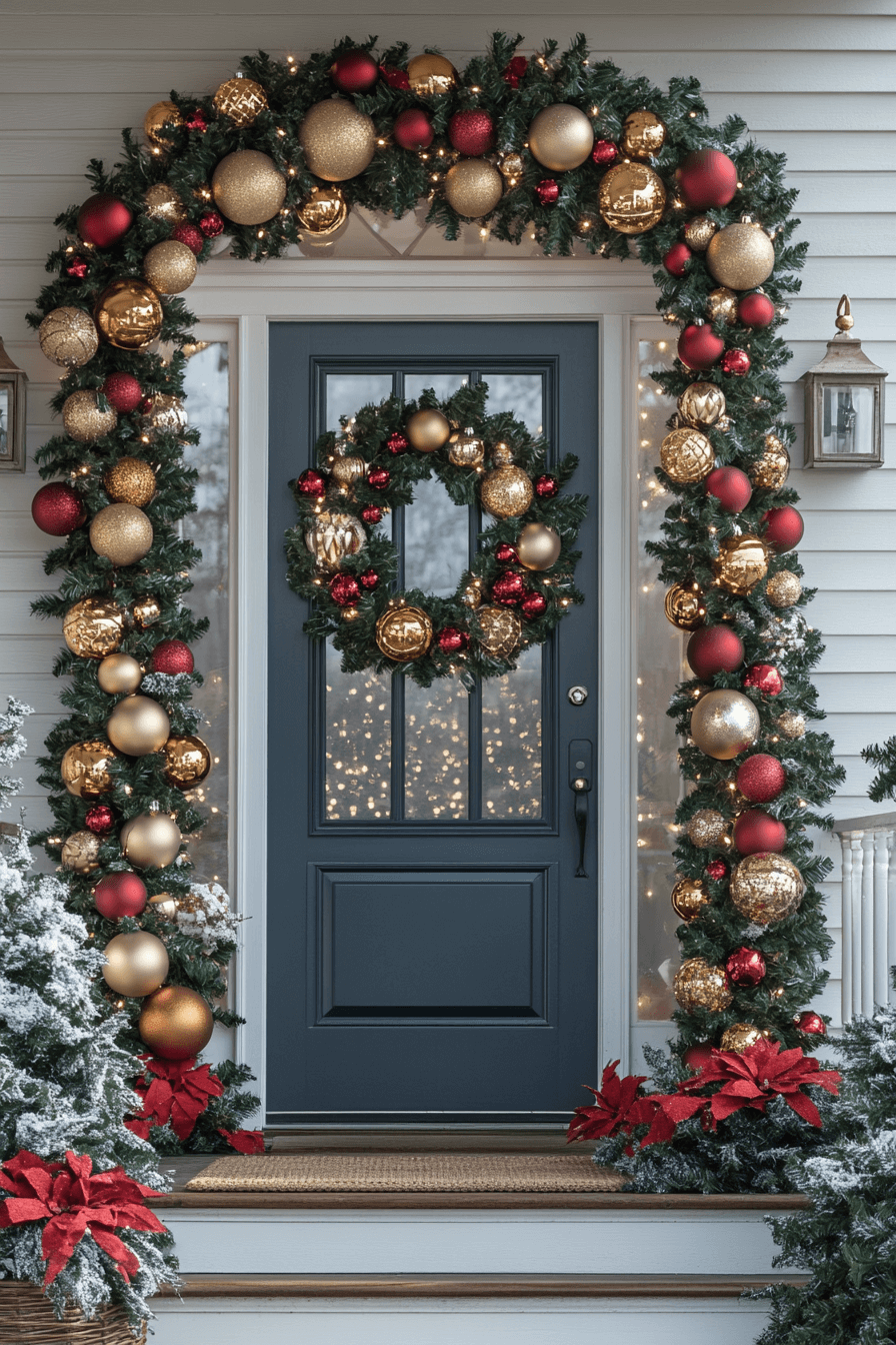 29 Christmas Porch Decor Ideas That Spark Happy Seasonal Spirit christmas porch decor