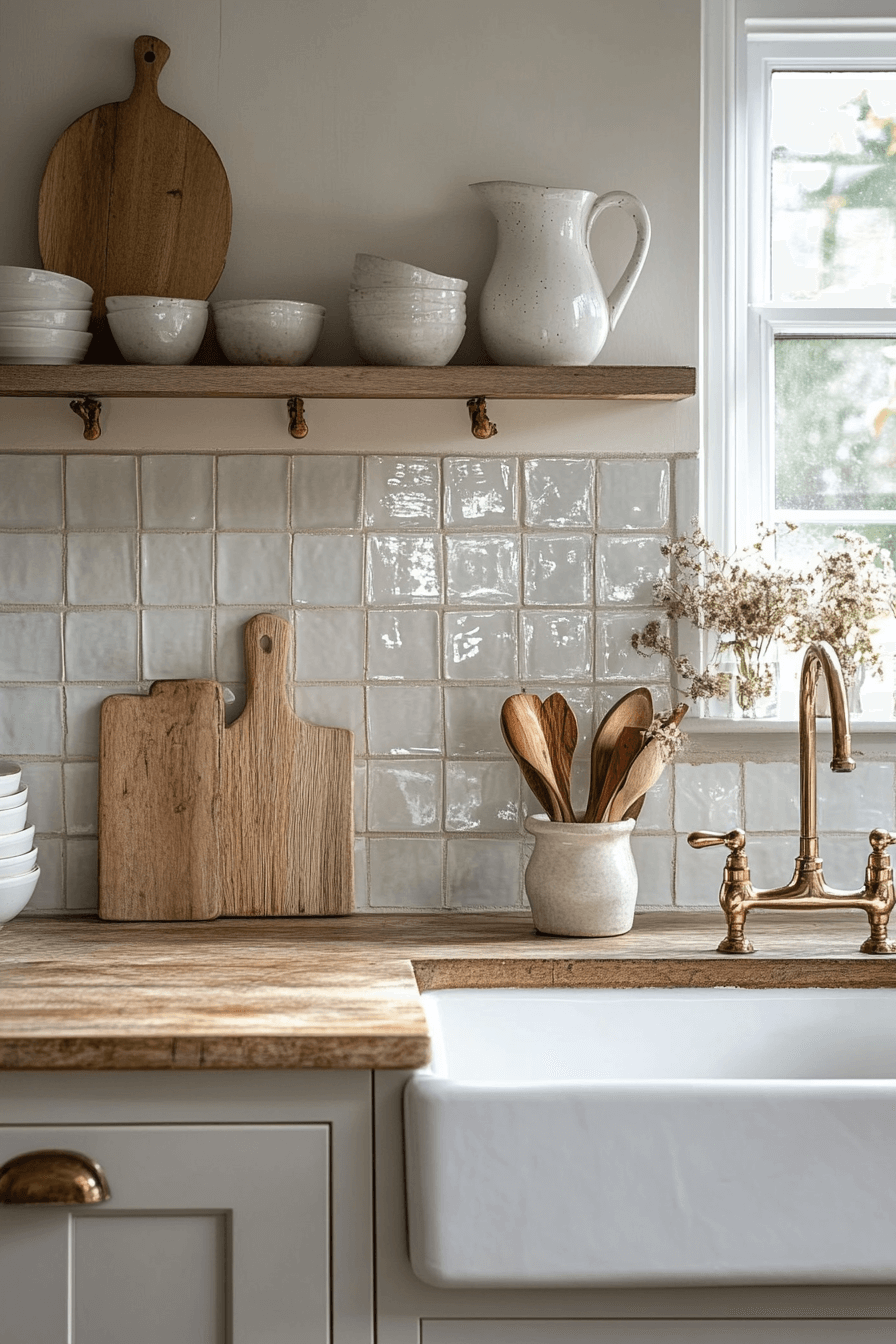 29 Farmhouse Kitchen Backsplash Ideas That Bring Bright Cozy Energy farmhouse kitchen backsplash ideas