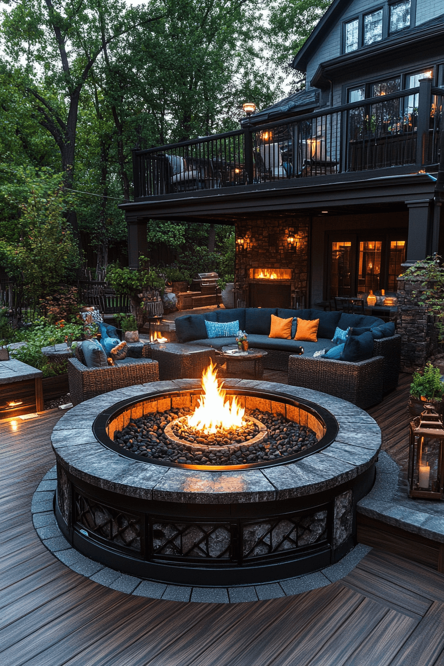 29 Outside Firepit Ideas For A Fun Inviting Hangout Space outside firepit ideas