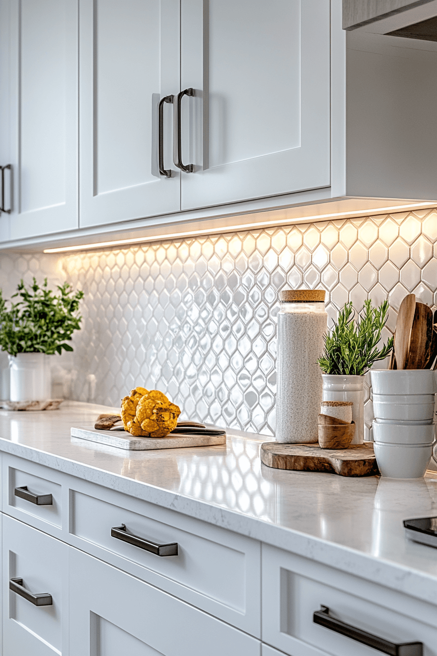 white kitchen backsplash ideas