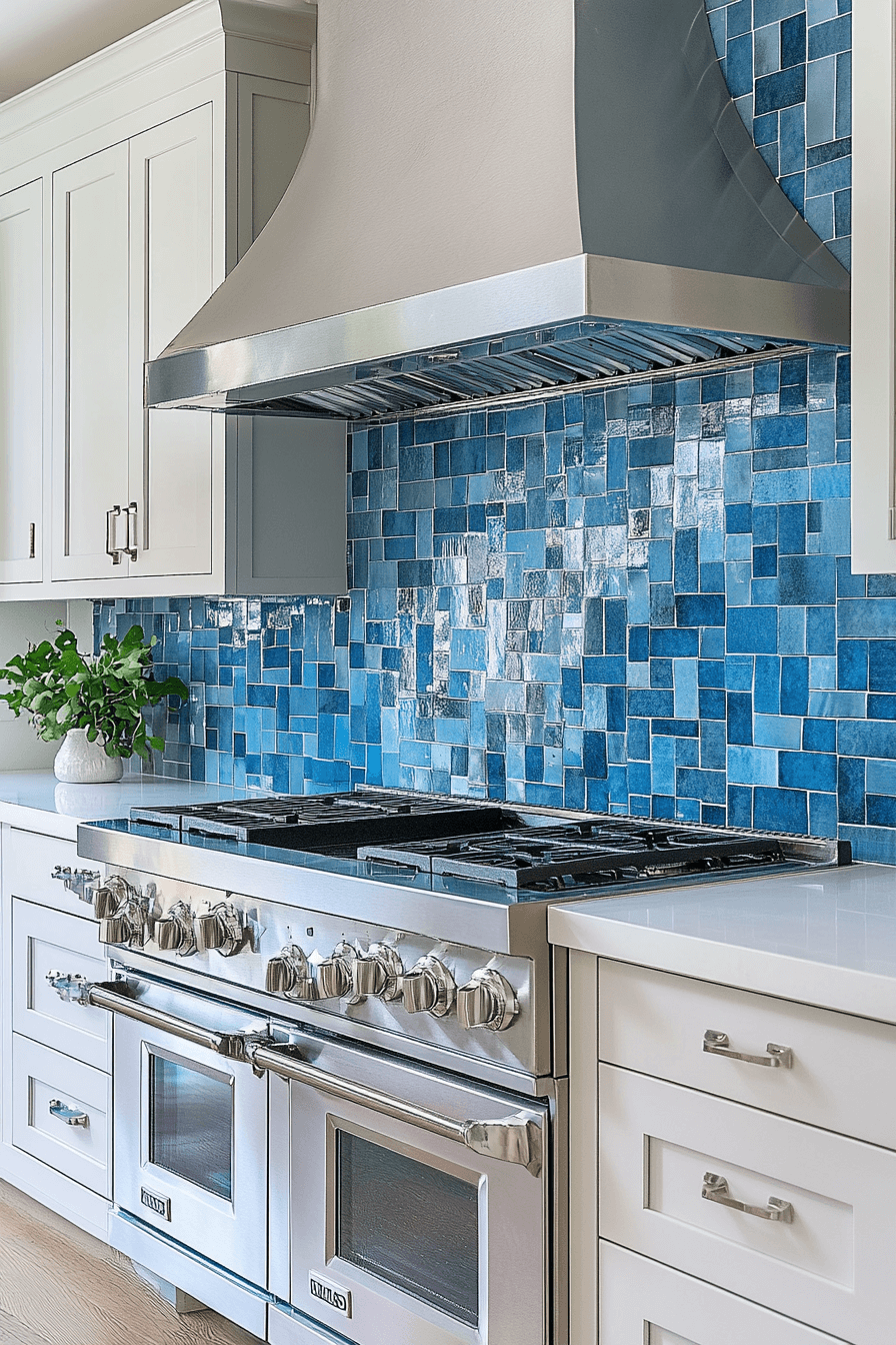 mosaic backsplash kitchen