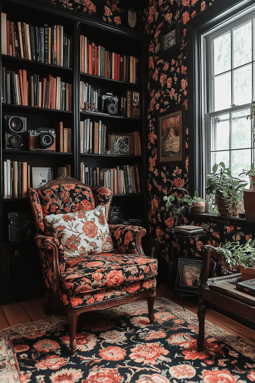 vintage maximalist decor