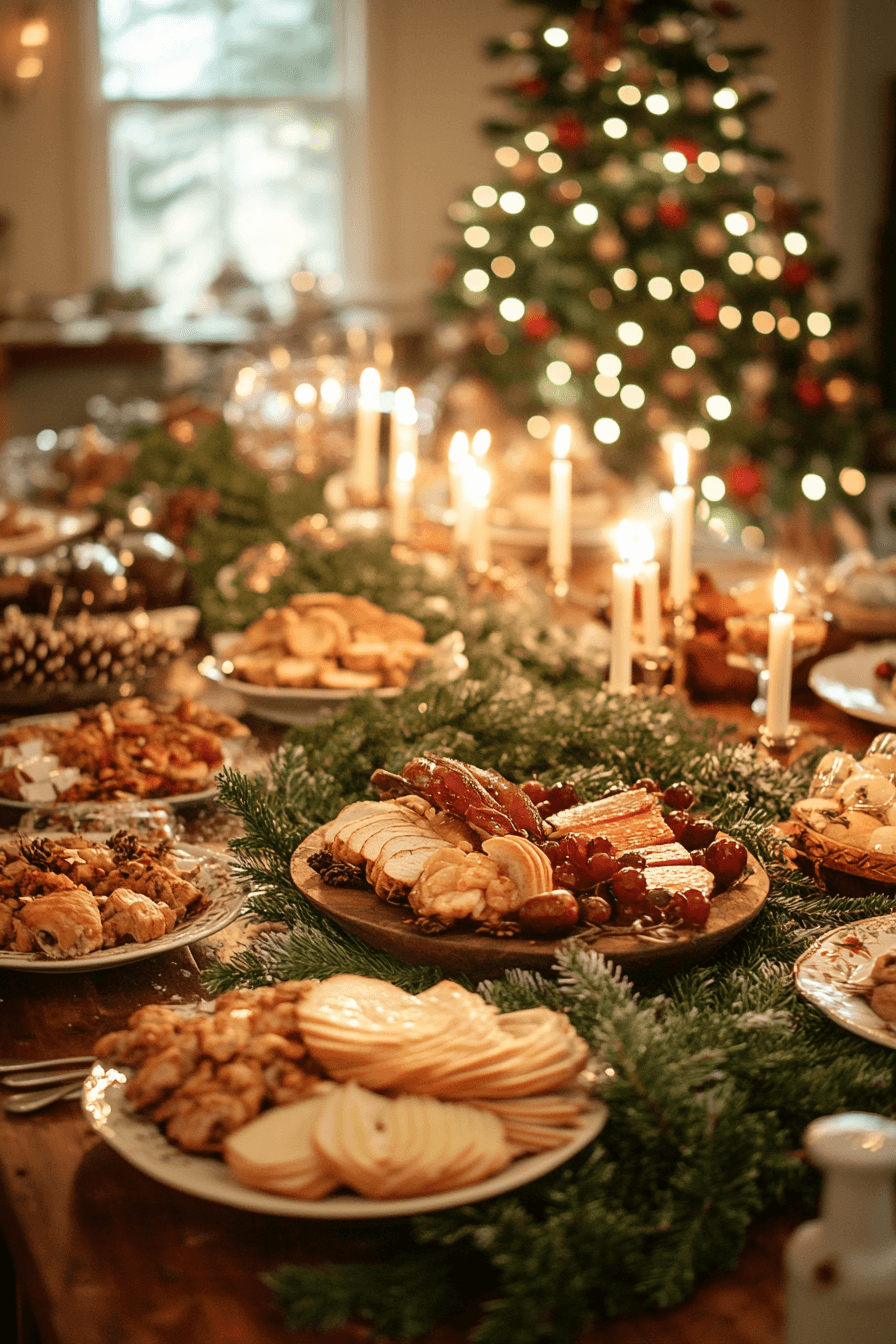 neutral christmas tree