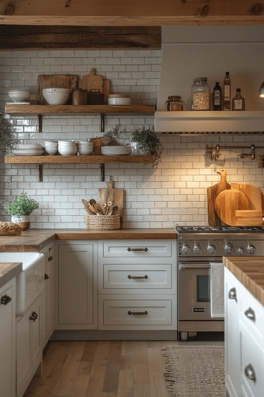 29 Farmhouse Kitchen Backsplash Ideas That Bring Bright Cozy Energy farmhouse kitchen backsplash ideas