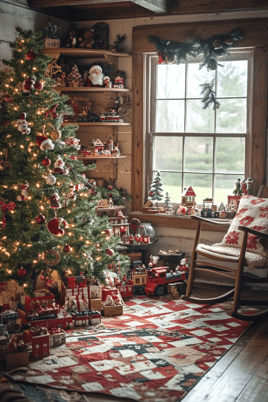 vintage christmas decor ideas