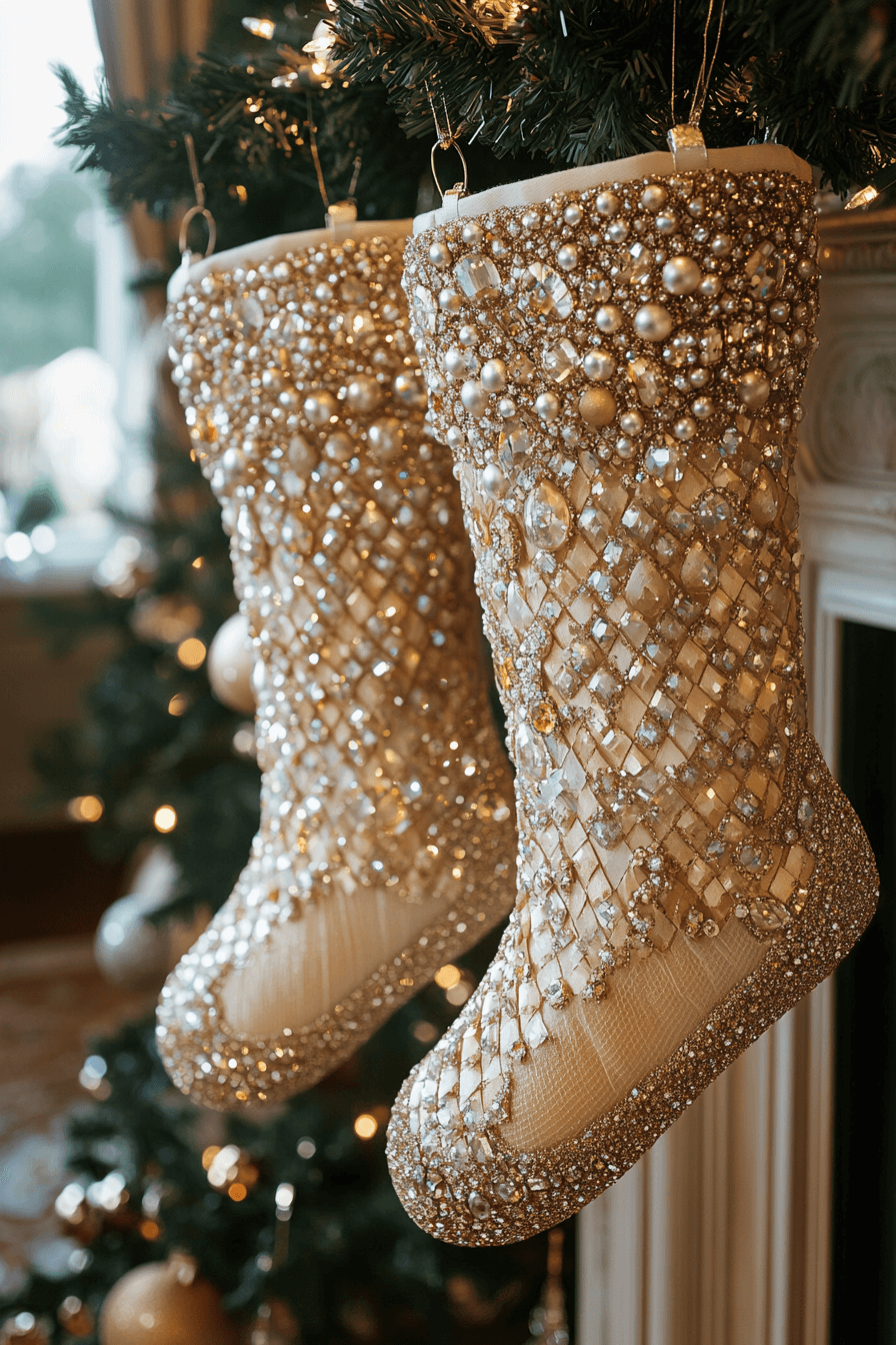 29 Stocking Decorating Ideas That Bring Cheerful Holiday Magic stocking decorating ideas