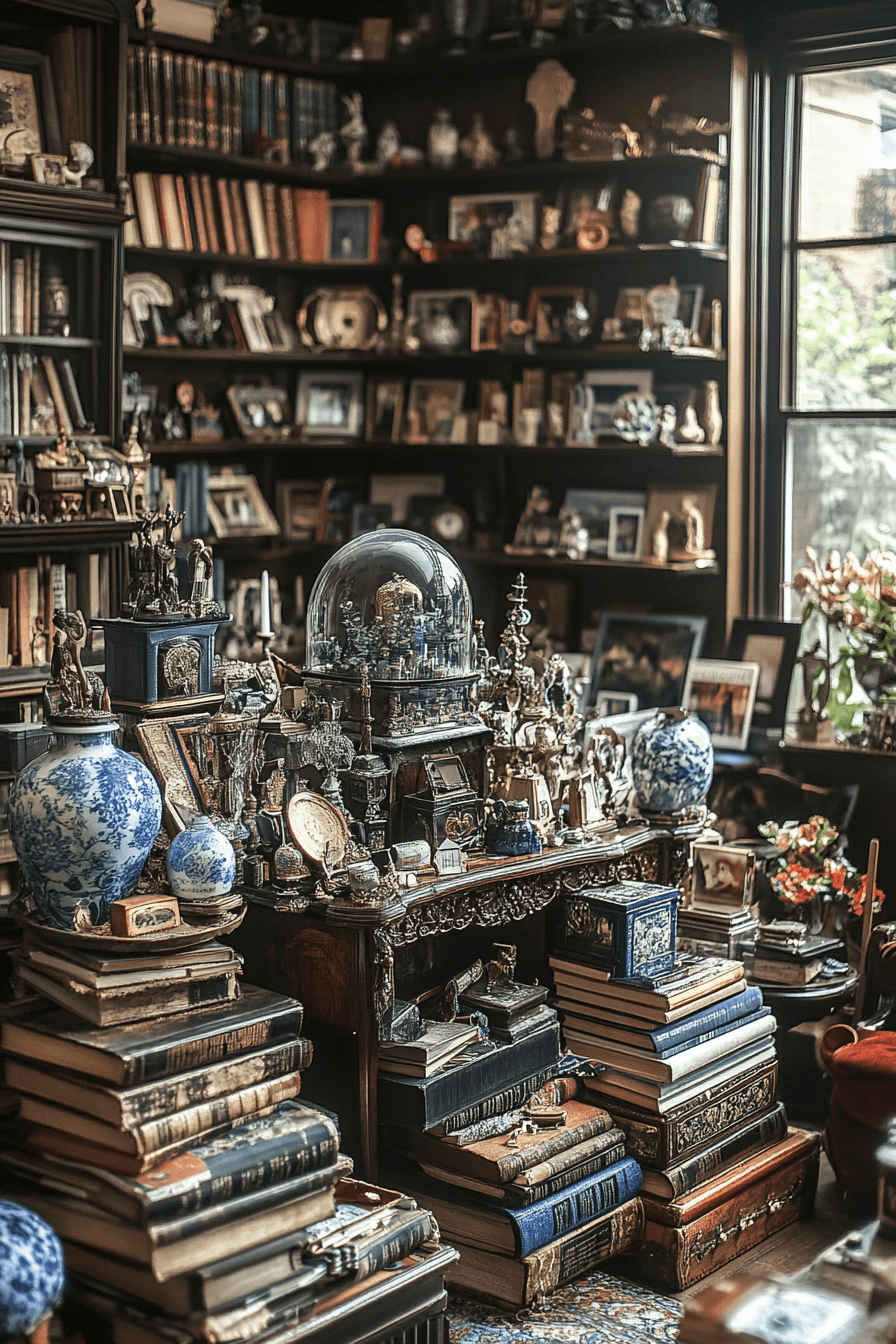 vintage maximalist decor