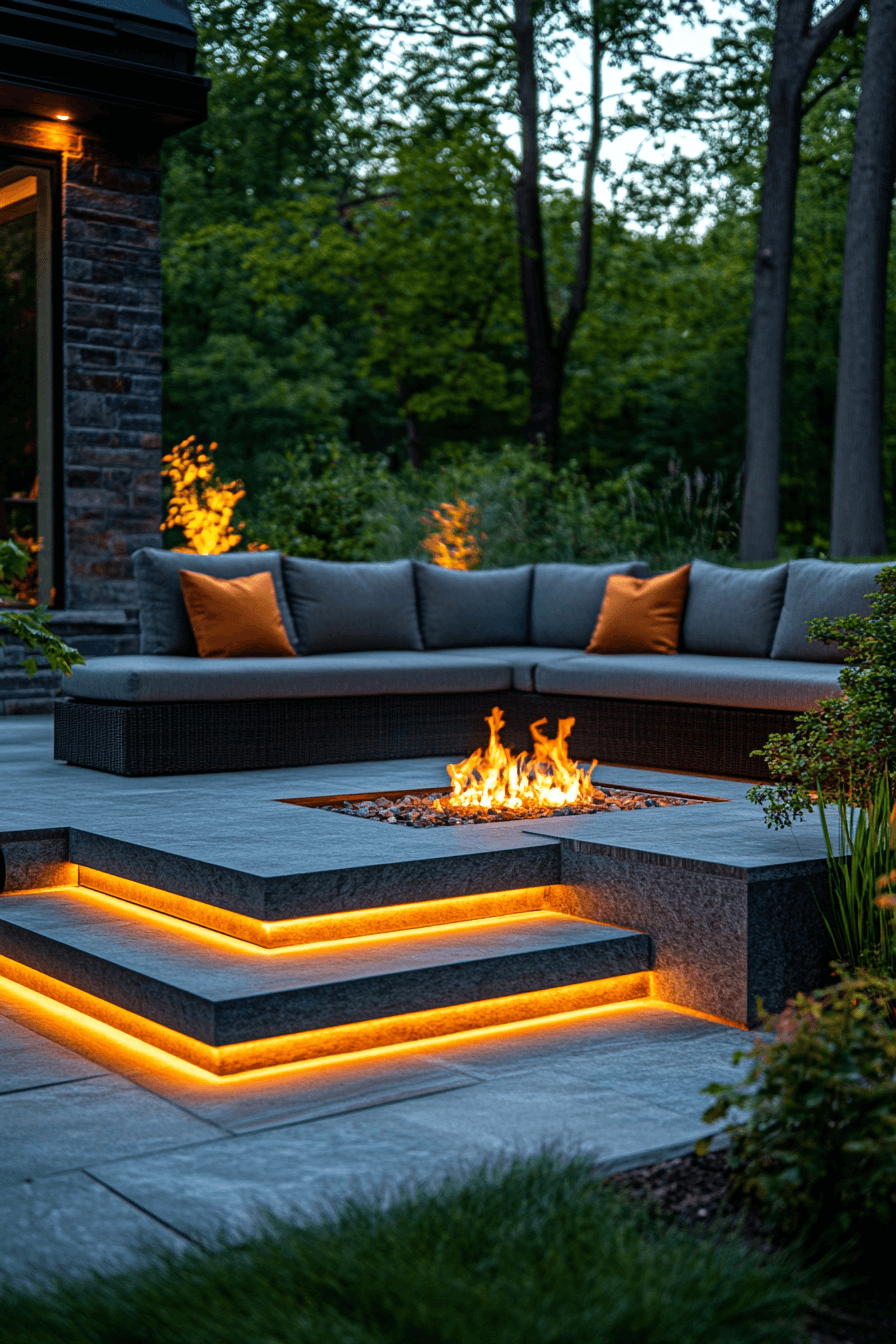 29 Backyard Fire Pit Ideas Lounge Areas For A Peaceful Glowing Escape backyard fire pit ideas lounge areas