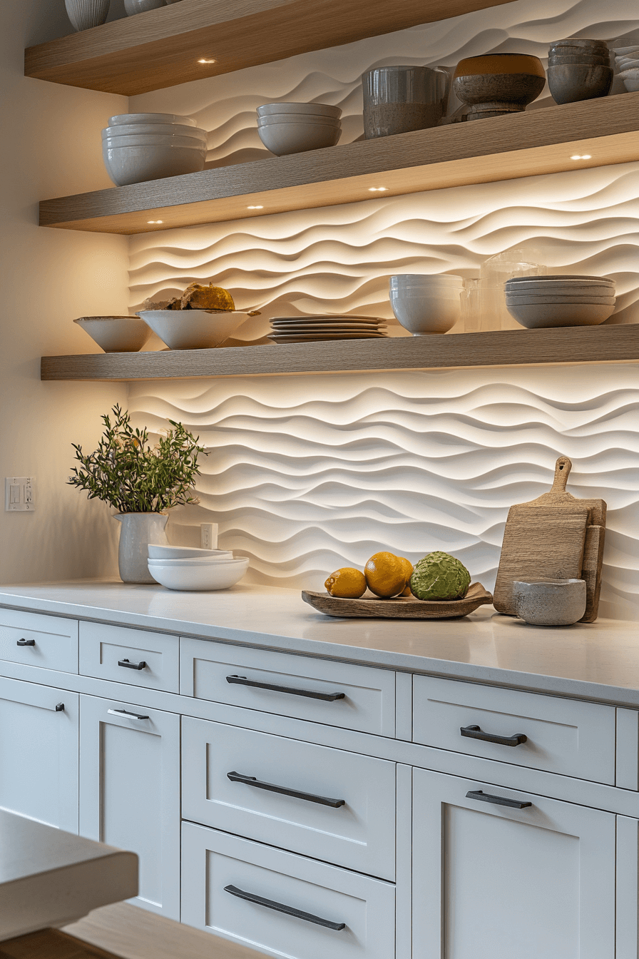 29 White Backsplash Kitchen Ideas That Spark Happy Modern Energy white backsplash kitchen