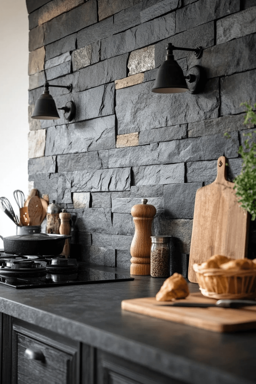 29 Rustic Kitchen Backsplash Ideas For A Fresh Heartwarming Transformation rustic kitchen backsplash