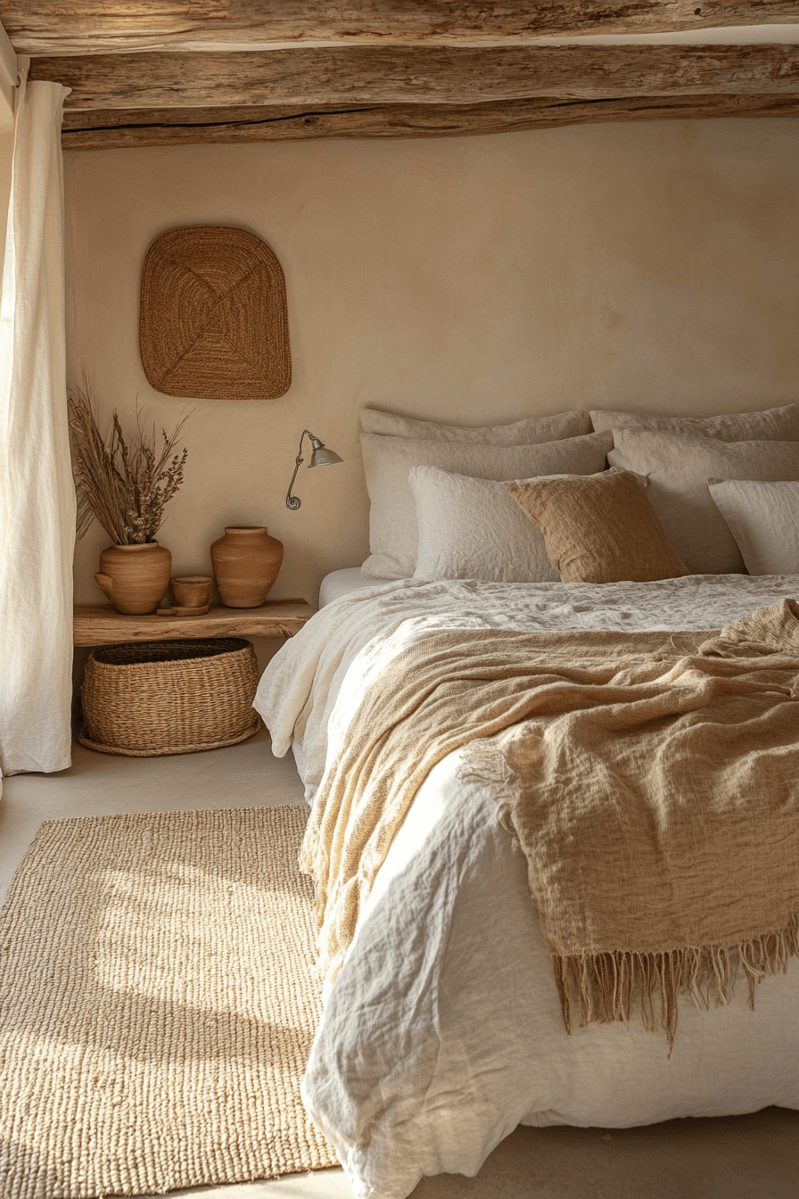 vintage farmhouse bedroom