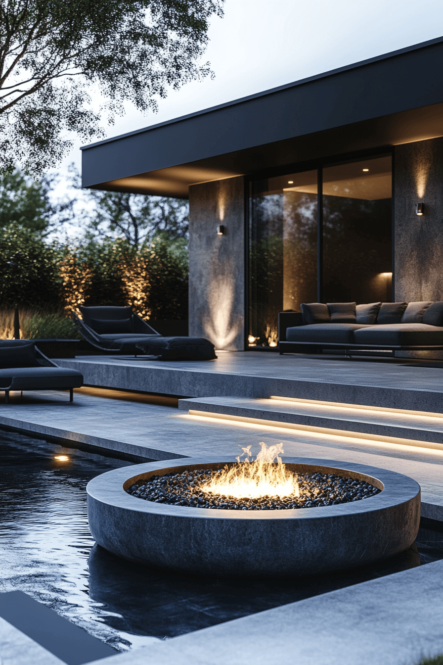 29 Backyard Fire Pit Ideas Lounge Areas For A Peaceful Glowing Escape backyard fire pit ideas lounge areas