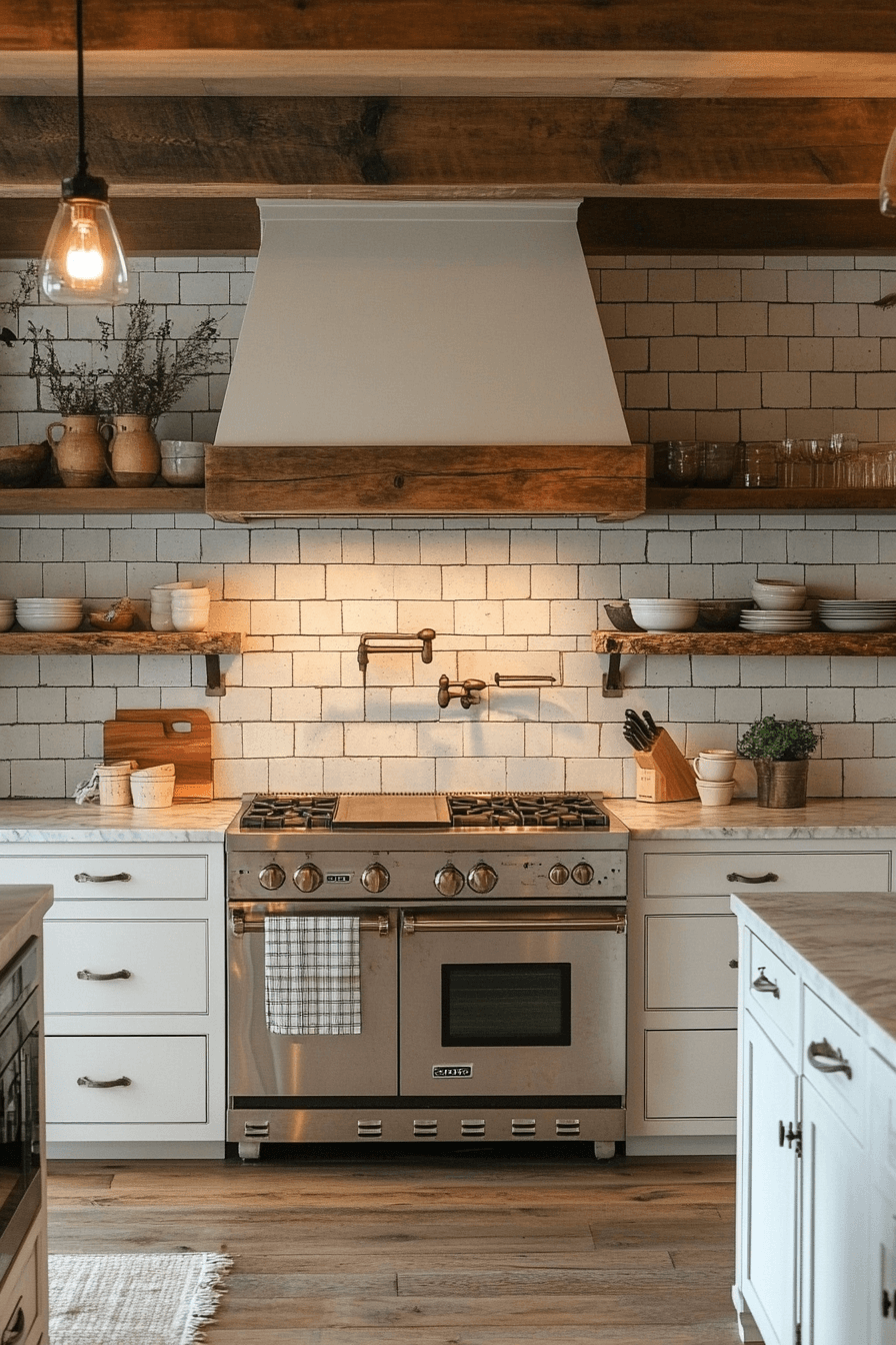 29 Rustic Kitchen Backsplash Ideas For A Fresh Heartwarming Transformation rustic kitchen backsplash